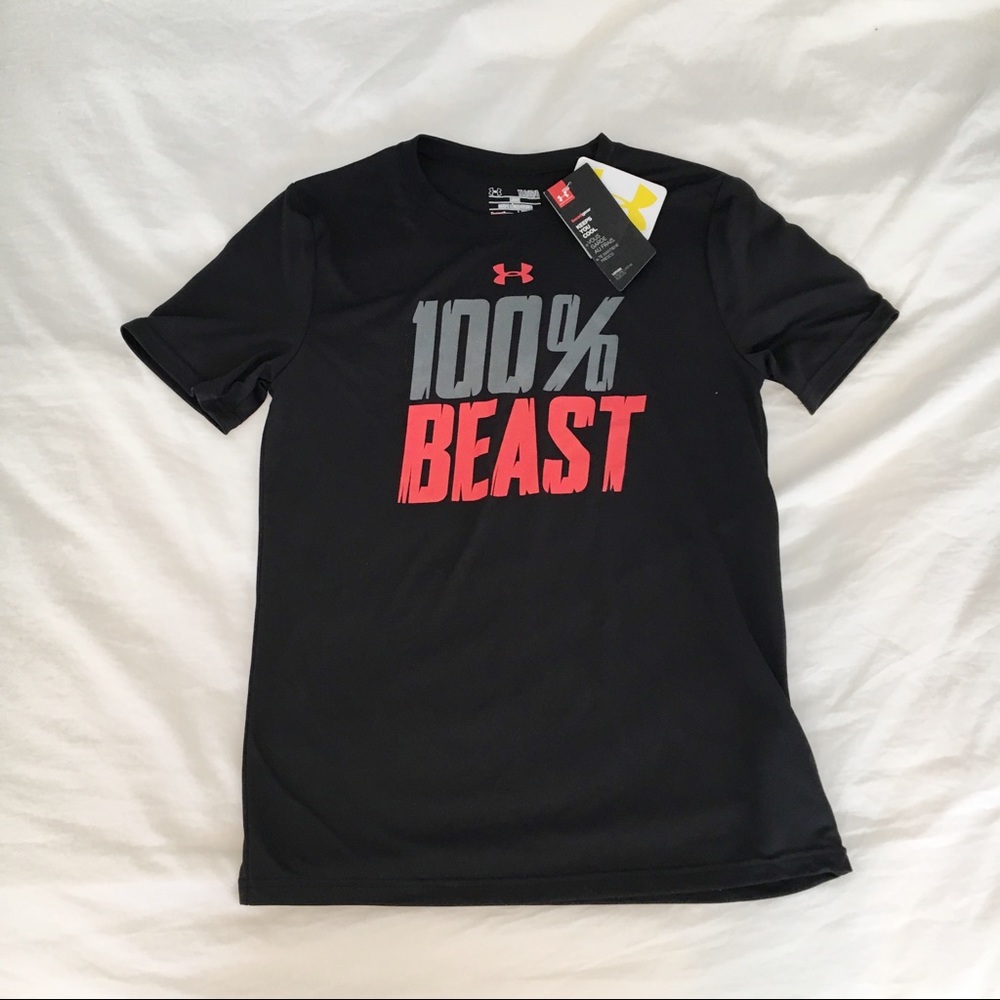 under armour 100% beast athletic shirt